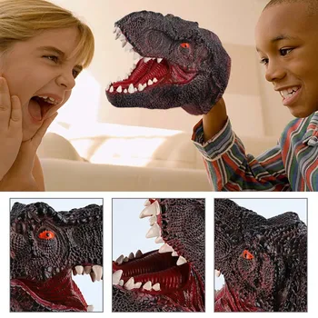 Novelty Soft Rubber Animal Head Figure Toys Gloves Children Gift Dinosaur Hand Puppet Toy soft dinosaur hand puppet toys
Novelty Soft Rubber Animal Head Figure Toys Gloves Children Gift Dinosaur Hand Puppet Toy soft dinosaur hand puppet toys