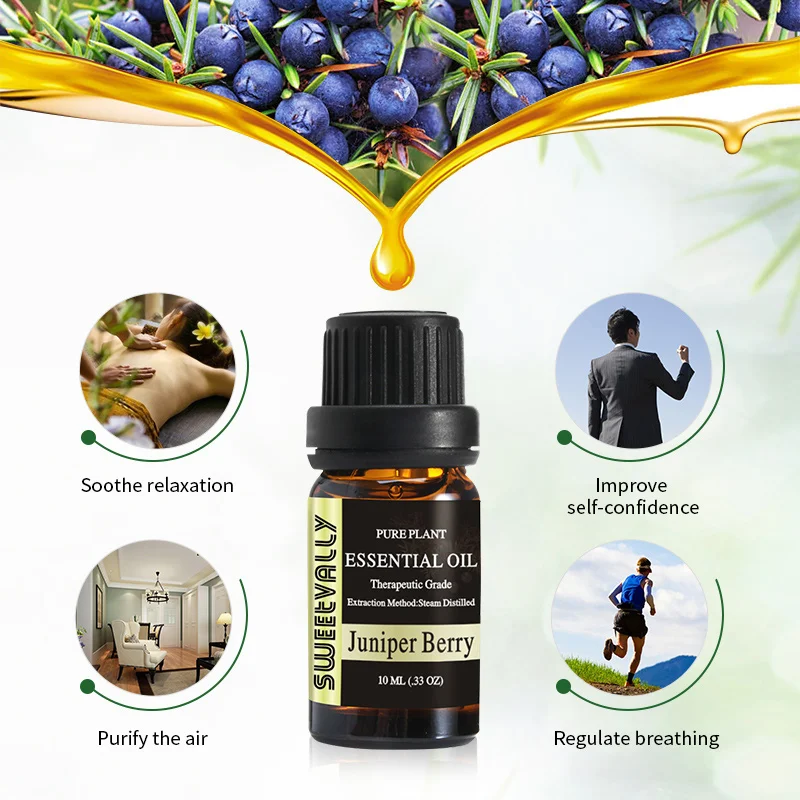 Sweetvally Natural Aromatherapy Essential Oil Kit Juniper 10ml For Humidifier Fragrance Oil Fresh Air Essential Oil
Sweetvally Natural Aromatherapy Essential Oil Kit Juniper 10ml For Humidifier Fragrance Oil Fresh Air Essential Oil