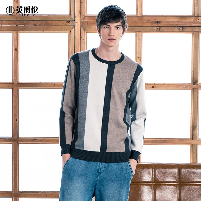 Enjeolon Trendy 2020 Winter Patchwork Color Slim Sweaters South Korean style Striped Sweaters Male Tops Clothes MY3478
Enjeolon Trendy 2020 Winter Patchwork Color Slim Sweaters South Korean style Striped Sweaters Male Tops Clothes MY3478