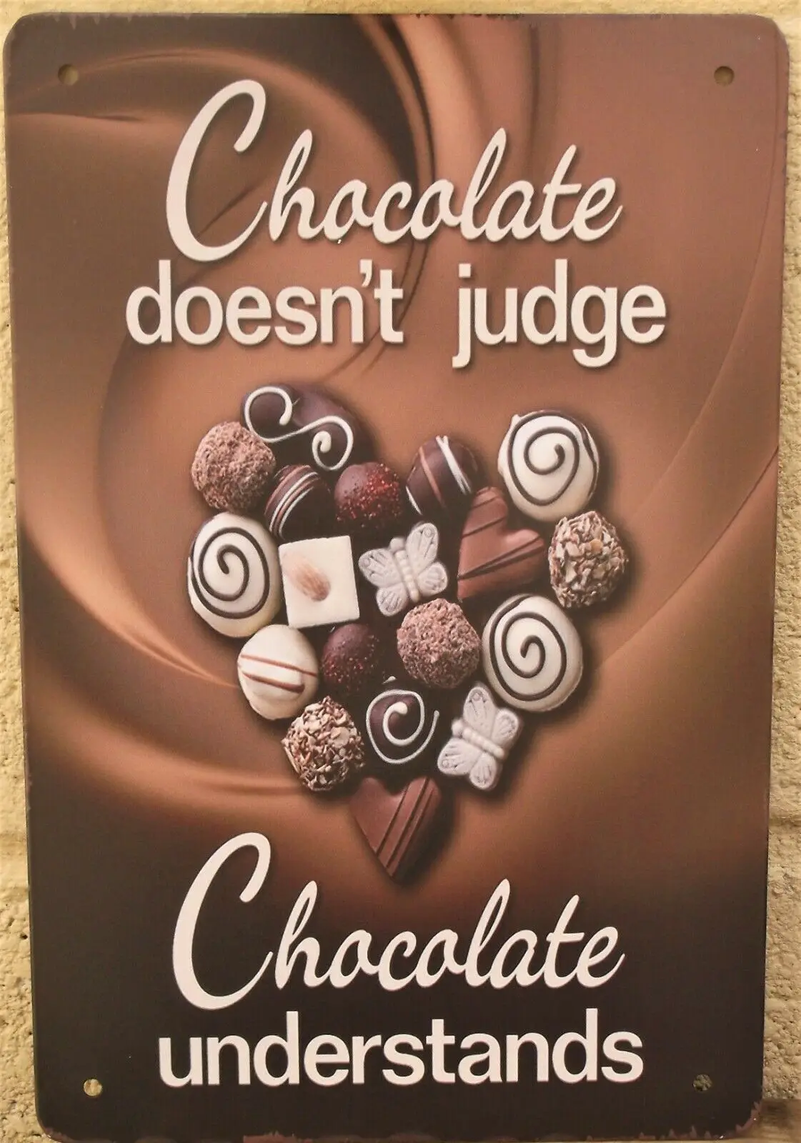 Chocolate Metal Tin Signs Retro Food Vintage Sign Cafe Garage Tin Plate Home Kitchen Coffee
Chocolate Metal Tin Signs Retro Food Vintage Sign Cafe Garage Tin Plate Home Kitchen Coffee