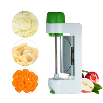 Kitchen Vegetable Slicer Spiralize Rotating Fruits Vegetables Cutter Kitchen Peeling Tool Stainless Steel Fruit Cutter Slicer
Kitchen Vegetable Slicer Spiralize Rotating Fruits Vegetables Cutter Kitchen Peeling Tool Stainless Steel Fruit Cutter Slicer