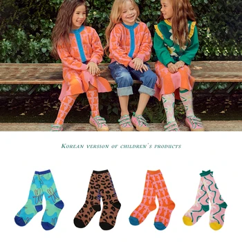 BEBEBE 4 pairs of a set of ins hot style 20 autumn and winter boys and girls combed cotton tube socks, children's socks
BEBEBE 4 pairs of a set of ins hot style 20 autumn and winter boys and girls combed cotton tube socks, children's socks