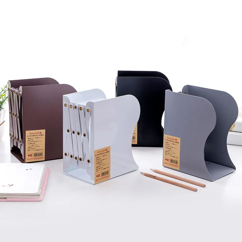Metal Bookend Bracket Adjustable Shelf Office Shelf Retractable Foldable Bookend Decorative Metal Book Shelf Holder Storage Rack
Metal Bookend Bracket Adjustable Shelf Office Shelf Retractable Foldable Bookend Decorative Metal Book Shelf Holder Storage Rack