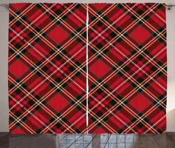 Retro Window Curtains Diagonal Traditional Vintage Scottish Tartan Pattern Striped Checkered Geometric Tile Living Room Decor
Retro Window Curtains Diagonal Traditional Vintage Scottish Tartan Pattern Striped Checkered Geometric Tile Living Room Decor