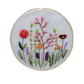 Stamped Embroidery Kit - for DIY Beginner Starter Stitch Kit for Art Craft Handy Sewing Includes Tutorial
Stamped Embroidery Kit - for DIY Beginner Starter Stitch Kit for Art Craft Handy Sewing Includes Tutorial