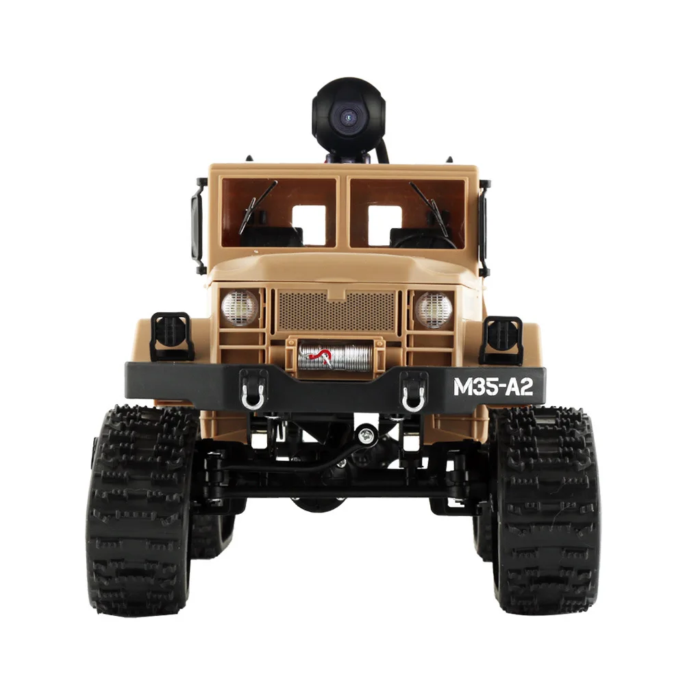 New Style Snowfield round Army Truck Load 3kg Remote Control Car-Bunker 0.3 Million High-Definition Webcam WiFi Toy
New Style Snowfield round Army Truck Load 3kg Remote Control Car-Bunker 0.3 Million High-Definition Webcam WiFi Toy