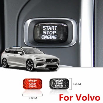 Car Engine Start Button Sticker Carbon Fiber Ignition Starter Sticker Cover Trim For Volvo V40 V60 S60 S60L XC60 Accessories
Car Engine Start Button Sticker Carbon Fiber Ignition Starter Sticker Cover Trim For Volvo V40 V60 S60 S60L XC60 Accessories