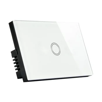 120 Version 1 Gang Smart Switch US Single Fire Wire Remote Control Switch Black and White Gold 1 American Standard Touch Switch
120 Version 1 Gang Smart Switch US Single Fire Wire Remote Control Switch Black and White Gold 1 American Standard Touch Switch