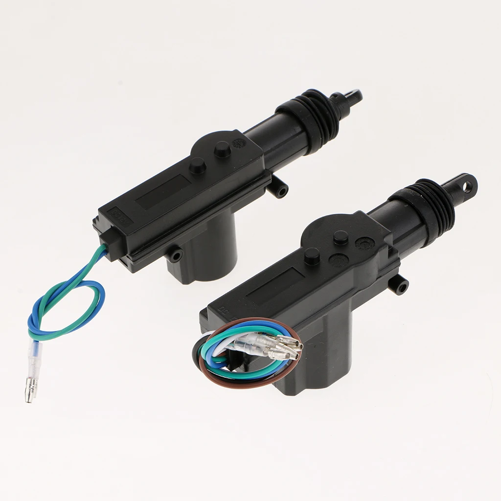 12V Remote Door Lock Kit Keyless Entry System Trunk Release LED Indicator