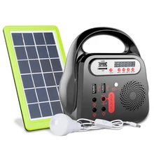 Emergency Weather AM/FM Radio 8000mAh Solar Kit System Power Bank Solar Panel LED Flashlight USB MP3 Bluetooth Outdoor Camping
Emergency Weather AM/FM Radio 8000mAh Solar Kit System Power Bank Solar Panel LED Flashlight USB MP3 Bluetooth Outdoor Camping