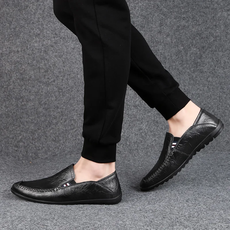 spring Shoes Genuine leather Comfortable Men Casual Shoes Footwear Flats Men Slip On Lazy Shoes fashion working shoes 
spring Shoes Genuine leather Comfortable Men Casual Shoes Footwear Flats Men Slip On Lazy Shoes fashion working shoes