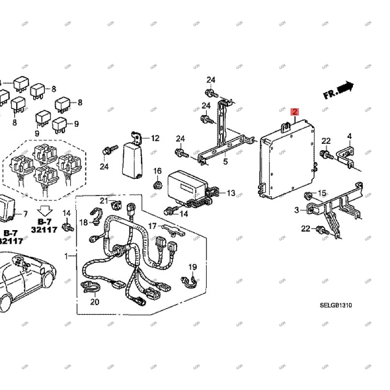 Car Engine computer Mobile computer Engine control computer Engine master control hon dac ity Engine control module
Car Engine computer Mobile computer Engine control computer Engine master control hon dac ity Engine control module