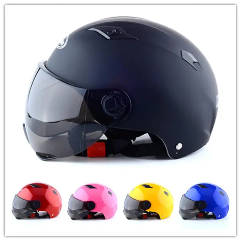 Unisex Motorcycle Electric Bike Helmet Protective Cap Summer UV Protection Helmet Motorcycle Scooter Open Face Half Helmet
Unisex Motorcycle Electric Bike Helmet Protective Cap Summer UV Protection Helmet Motorcycle Scooter Open Face Half Helmet
