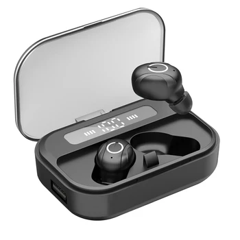 With Charging Box Waterproof USB Port Auto On Deep Bass LED Indicator Mini Portable Wireless Earbuds Stereo Music Bluetooth 5.0
With Charging Box Waterproof USB Port Auto On Deep Bass LED Indicator Mini Portable Wireless Earbuds Stereo Music Bluetooth 5.0