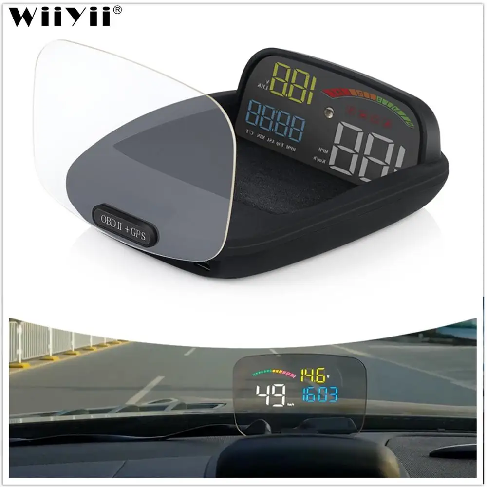 C800 GPS HUD Head-Up Display Multi-Function OBD HUD Auto Speedometer OBD2 Fault Code Elimination Driving ComputerSecurity Alarm
C800 GPS HUD Head-Up Display Multi-Function OBD HUD Auto Speedometer OBD2 Fault Code Elimination Driving ComputerSecurity Alarm