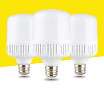 

E27 Led Bulb Light 5W 10W 15W 20W 30W 45W 65W 85W AC 220V Lampada LED Floodlight Table Lamps Light High Brightness Lampada LED