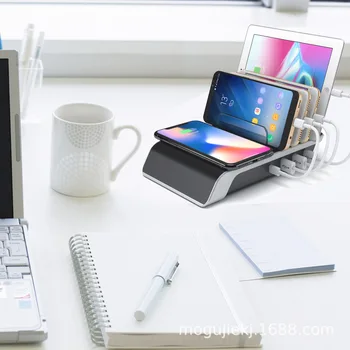 New Wireless Charging USB Smart Multifunction 4 Port Mobile Phone Tablet Charging Stand Universal Desktop Tablet Charging Base
New Wireless Charging USB Smart Multifunction 4 Port Mobile Phone Tablet Charging Stand Universal Desktop Tablet Charging Base