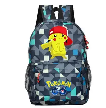 Anime Pokemon Go Game Backpack canvas Pikachu Boys Girls Teenagers schoolbag Rucksack men women Mochilas travel bag
Anime Pokemon Go Game Backpack canvas Pikachu Boys Girls Teenagers schoolbag Rucksack men women Mochilas travel bag
