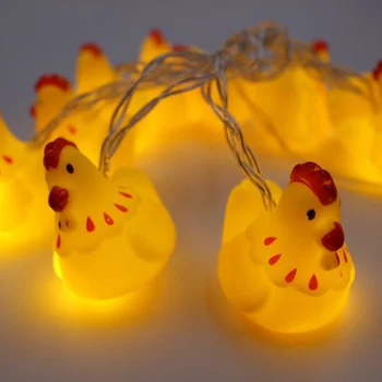 1 Pc Light String 1.8M Hen Shaped Creative Battery Operated String Light Decorative Light for Patio Home Garden
1 Pc Light String 1.8M Hen Shaped Creative Battery Operated String Light Decorative Light for Patio Home Garden