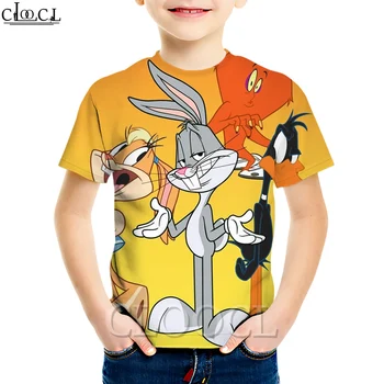 CLOOCL Cartoon Bugs Bunny Kids Clothing Tops 3D Print Looney Tunes Collection T-shirts Korean Casual Sports Cute Short Sleeve
CLOOCL Cartoon Bugs Bunny Kids Clothing Tops 3D Print Looney Tunes Collection T-shirts Korean Casual Sports Cute Short Sleeve