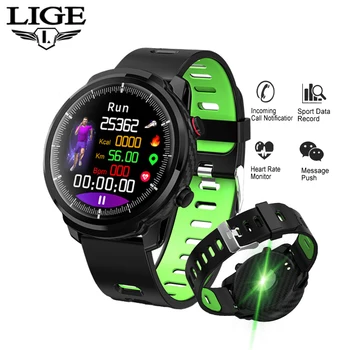 LIGE 2019 New Smart Watch Men Waterproof Heart Rate Monitoring Weather Forecast Fitness tracker Multi-purpose sport Smartwatch
LIGE 2019 New Smart Watch Men Waterproof Heart Rate Monitoring Weather Forecast Fitness tracker Multi-purpose sport Smartwatch