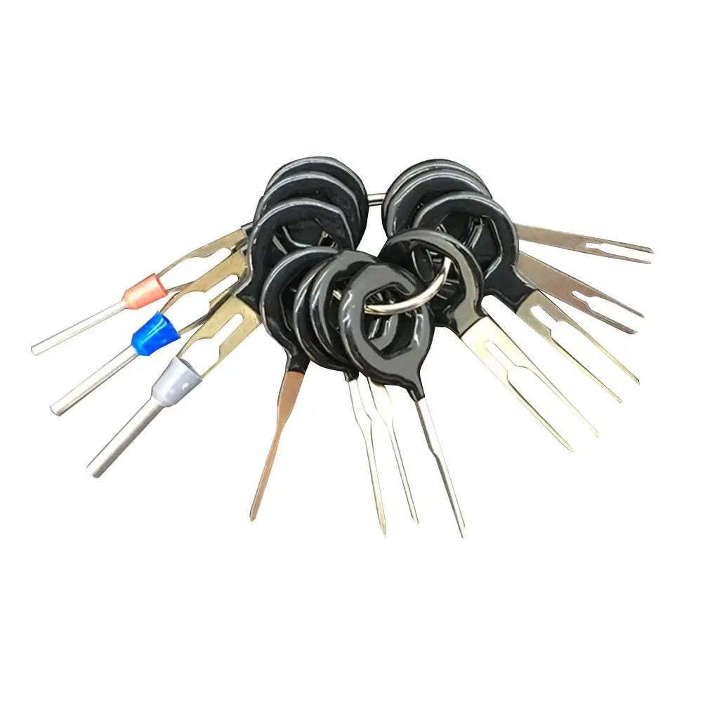 11Pcs/Set Terminal Removal Tools for Car Electrical Wiring Crimp Connector Pin Extractor Kit
11Pcs/Set Terminal Removal Tools for Car Electrical Wiring Crimp Connector Pin Extractor Kit