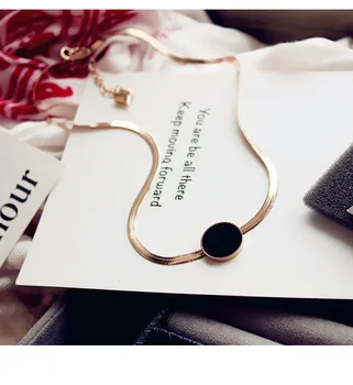 LO-36 New original design Korean version simple fashionable and versatile necklace for women
LO-36 New original design Korean version simple fashionable and versatile necklace for women