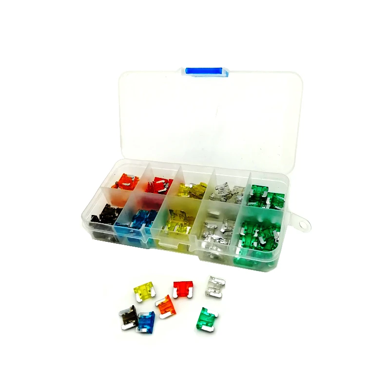100pcs/lot assorted Car Mini Low Profile Fuses Box Kit 5 7.5 10 15 20 25 30Amp Kits
100pcs/lot assorted Car Mini Low Profile Fuses Box Kit 5 7.5 10 15 20 25 30Amp Kits