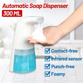 Automatic Liquid Foam Induction Soap Dispenser Sensor Touchless Foaming Auto Shampoo Hand Washing Device Soap Dispenser
Automatic Liquid Foam Induction Soap Dispenser Sensor Touchless Foaming Auto Shampoo Hand Washing Device Soap Dispenser