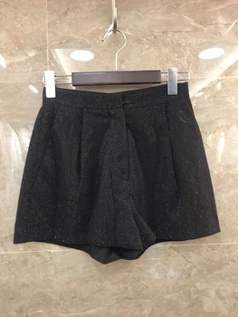 2020 Spring and Summer New Women's Heavy Work Rhinestone Glittering Decoration All-match Shorts Casual 629
2020 Spring and Summer New Women's Heavy Work Rhinestone Glittering Decoration All-match Shorts Casual 629