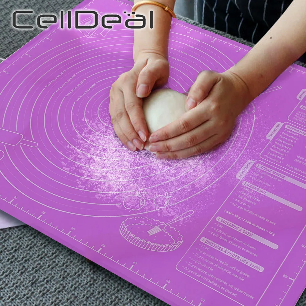 45x60cm Silicone Pad Baking Mat Sheet Extra Large Baking Mat for Rolling Dough Pizza Dough Non-Stick Maker Holder Kitchen Tools
45x60cm Silicone Pad Baking Mat Sheet Extra Large Baking Mat for Rolling Dough Pizza Dough Non-Stick Maker Holder Kitchen Tools