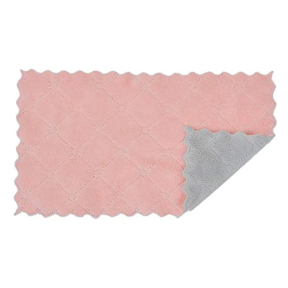 Kitchen Towel Absorbent Thicker Double-layer Microfiber Wipe Table Cleaning Dish Washing Cloth Rags Household Accessories
Kitchen Towel Absorbent Thicker Double-layer Microfiber Wipe Table Cleaning Dish Washing Cloth Rags Household Accessories