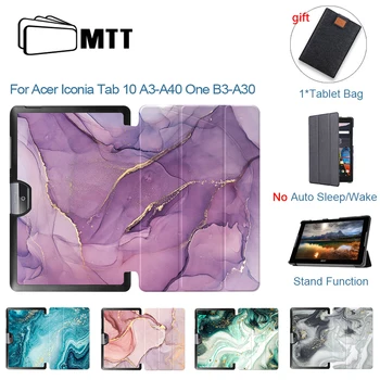 MTT Marble Tablet Case For Acer Iconia Tab 10 A3-A40 One 10 B3-A30 10.1" Funda Slim PU Leather Flip Stand Cover Protective Case
MTT Marble Tablet Case For Acer Iconia Tab 10 A3-A40 One 10 B3-A30 10.1" Funda Slim PU Leather Flip Stand Cover Protective Case