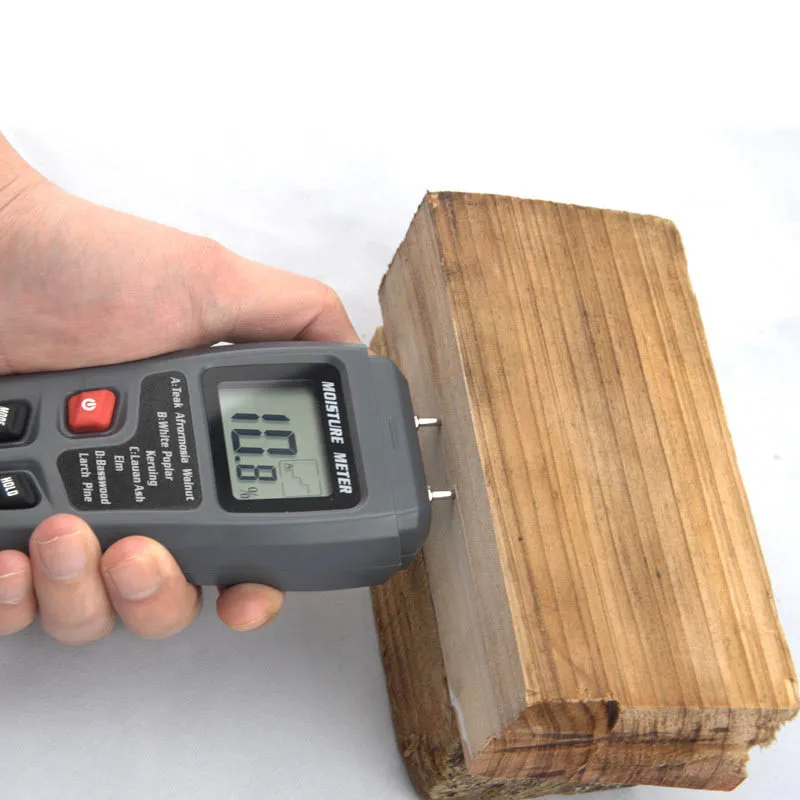 0-99.9% Two Pins Digital Wood Moisture Meter Wood Humidity Tester Hygrometer Timber Damp Detector Large LCD Display
0-99.9% Two Pins Digital Wood Moisture Meter Wood Humidity Tester Hygrometer Timber Damp Detector Large LCD Display