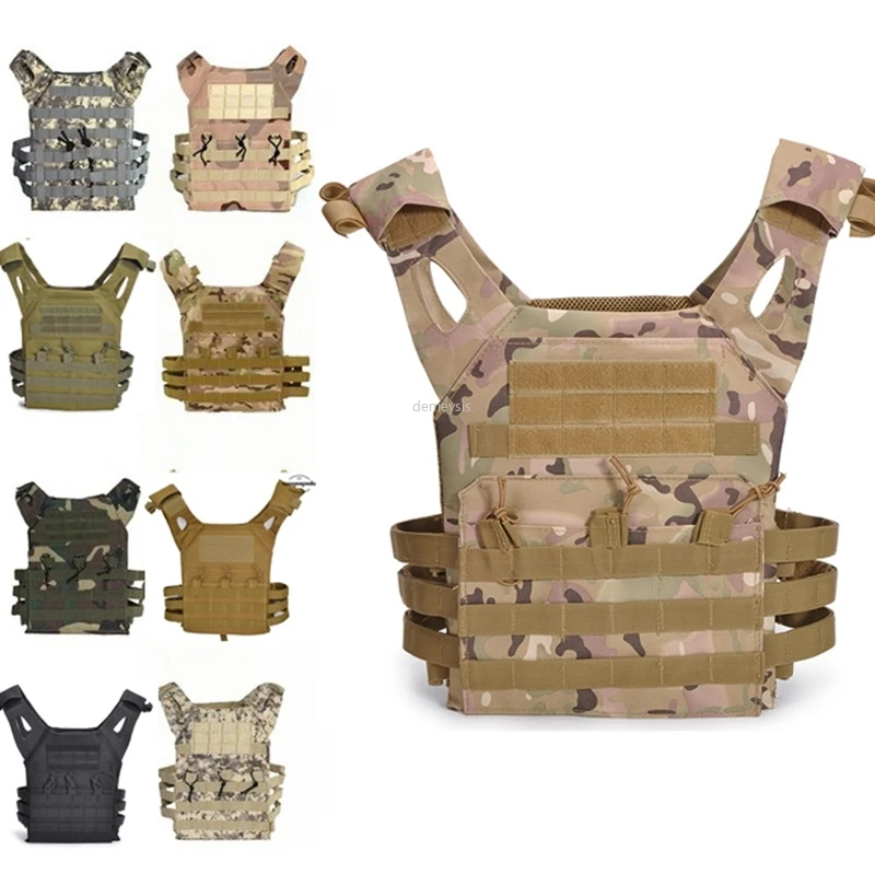 Multicam Camouflage Tactical Vest Airsoft Paintball Outdoor Hunting Molle Vest Army Training CS Game Protective Assault Vest
Multicam Camouflage Tactical Vest Airsoft Paintball Outdoor Hunting Molle Vest Army Training CS Game Protective Assault Vest