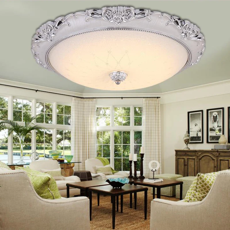 Crystal Modern LED European American Round Living Room Bedroom Home Lighting Stainless Steel Ceiling Light
Crystal Modern LED European American Round Living Room Bedroom Home Lighting Stainless Steel Ceiling Light