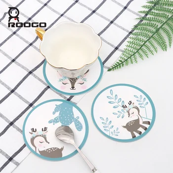 Roogo Cup And Soap Mat Deer In The Forest Soft PVC Pads Home And Office Desktop Decoration Coffee Coaster
Roogo Cup And Soap Mat Deer In The Forest Soft PVC Pads Home And Office Desktop Decoration Coffee Coaster