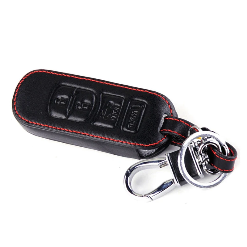 Leather 4 Buttons Car Remote Smart Key Case Cover Holder Shell Car Accessories For 3 6 CX5 CX7 CX9 MX-5 Miata Car Key Case
Leather 4 Buttons Car Remote Smart Key Case Cover Holder Shell Car Accessories For 3 6 CX5 CX7 CX9 MX-5 Miata Car Key Case
