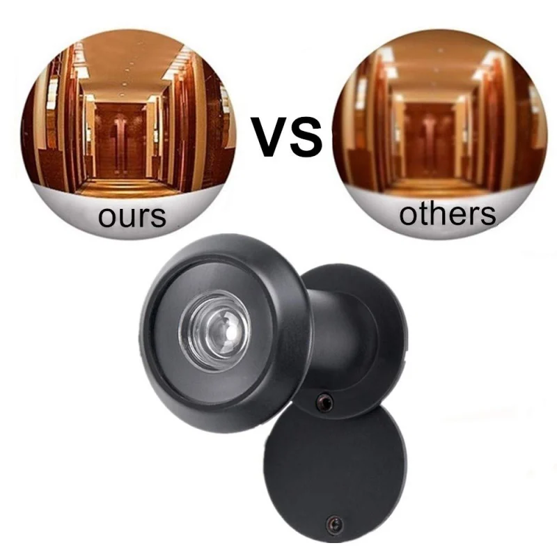 Door Camera Peephole Clear Imaging Door Viewer Eye with Privacy Cover 180-degree Viewer
Door Camera Peephole Clear Imaging Door Viewer Eye with Privacy Cover 180-degree Viewer