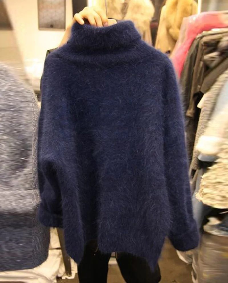 Women Autumn Sweaters of 2019 All Sets of Warm High-collar Pullovers Mink-like Knitted Sweaters and Sweaters Women
Women Autumn Sweaters of 2019 All Sets of Warm High-collar Pullovers Mink-like Knitted Sweaters and Sweaters Women