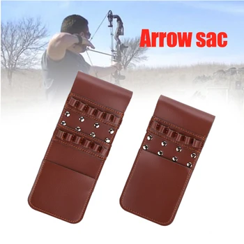 Arrows Bag Strong 3 Colors Artificial Leather Bow Arrow Bowstring Archery Field Shooting Outdoor Sports Arrow Package
Arrows Bag Strong 3 Colors Artificial Leather Bow Arrow Bowstring Archery Field Shooting Outdoor Sports Arrow Package