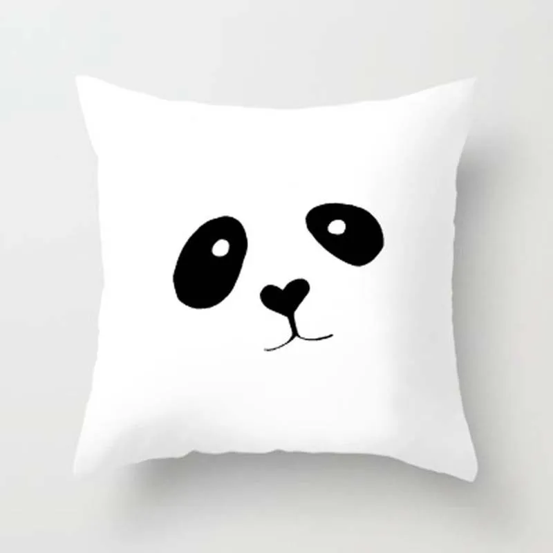 45*45cm INS Black White Geometric Dot Letter Cushion Cover Print Throw Pillow Case Car Sofa Bed Decorative Pillowcase Home Decor 
45*45cm INS Black White Geometric Dot Letter Cushion Cover Print Throw Pillow Case Car Sofa Bed Decorative Pillowcase Home Decor