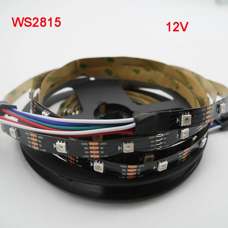 1/3/5m WS2815 DC12V (WS2812B/WS2813) RGB LED Pixels Strip Light Individually Addressable LED Dual-Signal 30/60/144 Pixels/Led/m
1/3/5m WS2815 DC12V (WS2812B/WS2813) RGB LED Pixels Strip Light Individually Addressable LED Dual-Signal 30/60/144 Pixels/Led/m