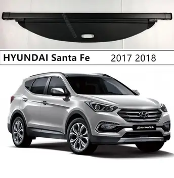 For HYUNDAI Santa Fe 2017 2018 Rear Trunk Cargo Cover Security Shield High Qualit Auto Accessories Black Beige
For HYUNDAI Santa Fe 2017 2018 Rear Trunk Cargo Cover Security Shield High Qualit Auto Accessories Black Beige