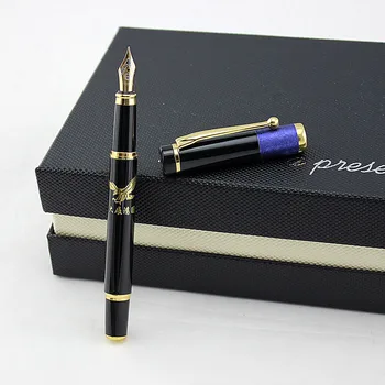 Luxury Brand Golden engraving Fountain Pen Medium 0.5mm Nib School Office Name Ink Pens Gift Stationery
Luxury Brand Golden engraving Fountain Pen Medium 0.5mm Nib School Office Name Ink Pens Gift Stationery