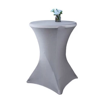 2Pcs/Lot Round Tablecloth Spandex Stretch Table Cloth Bar Cocktail Table Cover Hotel Wedding Party Event Decor Candy Color
2Pcs/Lot Round Tablecloth Spandex Stretch Table Cloth Bar Cocktail Table Cover Hotel Wedding Party Event Decor Candy Color