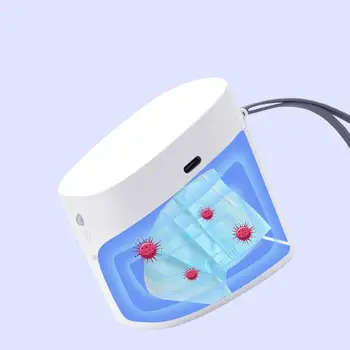 Mini Aseptic Machine Mask Jewelry Sterilizing Lamp UV Disinfecting Lamp Sanitizing Machine White
Mini Aseptic Machine Mask Jewelry Sterilizing Lamp UV Disinfecting Lamp Sanitizing Machine White
