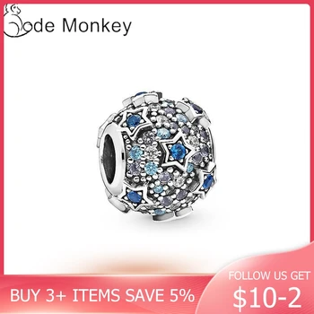 CodeMonkey Clear CZ Blue Star Relief Fit Original 3mm Bracelet & Dangle Hot Sale 100% Real 925 Sterling Silver Jewelry CMS1541 
CodeMonkey Clear CZ Blue Star Relief Fit Original 3mm Bracelet & Dangle Hot Sale 100% Real 925 Sterling Silver Jewelry CMS1541