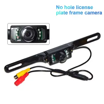 120-degree angle Camera Waterproof Night Vision Car License Plate Frame Reverse Rearview Back up Vehicle License Plate Camera
120-degree angle Camera Waterproof Night Vision Car License Plate Frame Reverse Rearview Back up Vehicle License Plate Camera