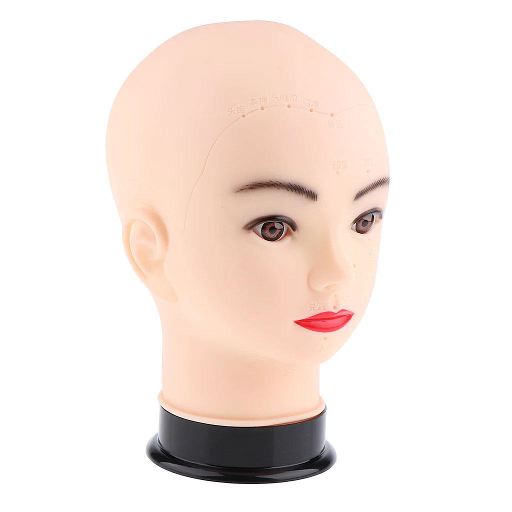 NEW-Mannequin Flat Head Silicone Practice Cosmetology Mannequin Training Head Makeup Massage Practice Head Wig Making NEW-Mannequin Flat Head Silicone Practice Cosmetology Mannequin Training Head Makeup Massage Practice Head Wig Making